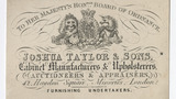 Joshua Taylor & Sons trade card