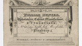 William Hunter trade card