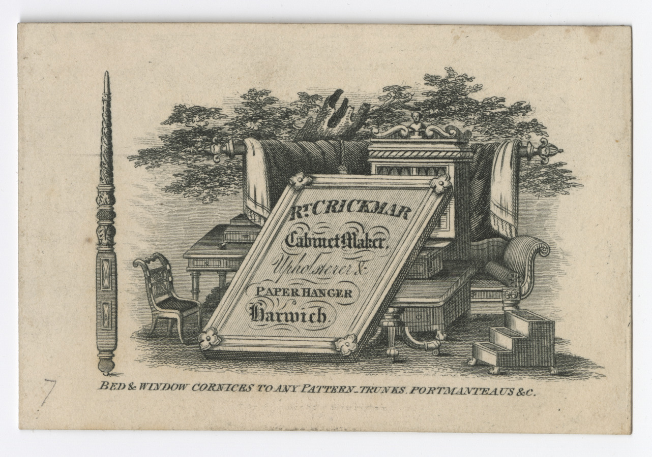 Robert Crickmar trade card - image 1