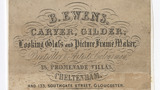 B. Ewens trade card (label)