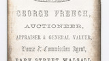 George French trade card
