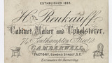 H. Reukauff trade card