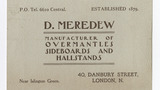 D. Meredew trade card
