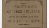 H. Willett & Son trade card (label)