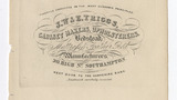 J. W. & E. Triggs trade card (label)