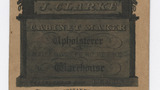 J. Clarke trade card