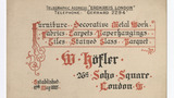 W. Höfler trade card