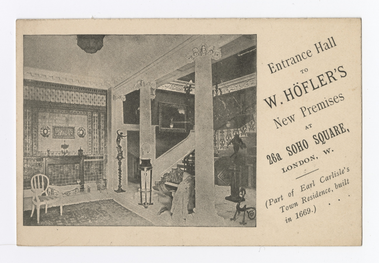 W. Höfler trade card - image 2