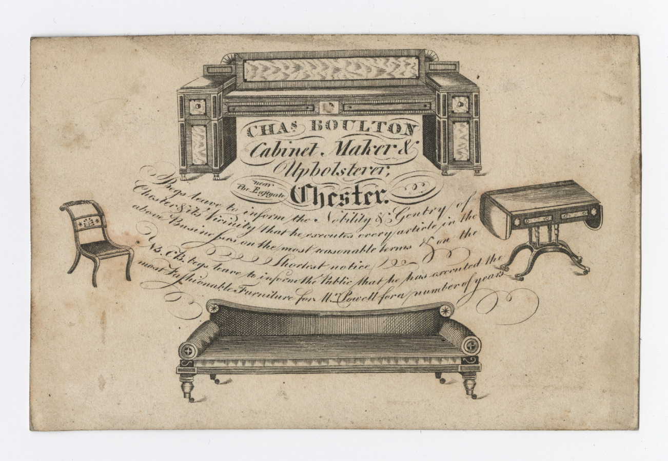 Charles Boulton trade card - image 1