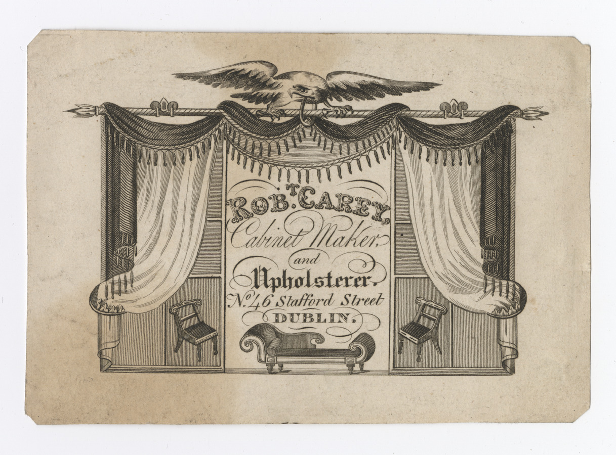 Robert Carey trade card - image 1