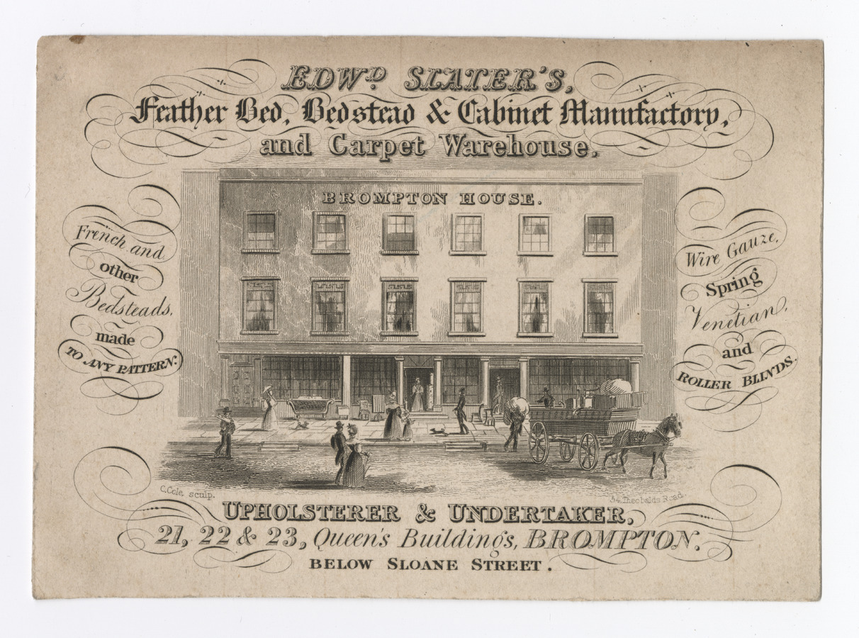 Edward Slater trade card - image 1