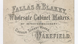 Fallas & Blakey trade card