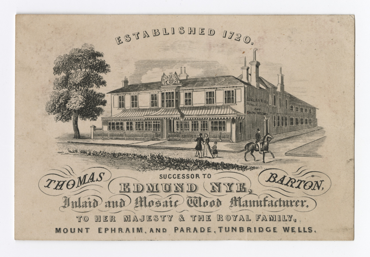 Thomas Barton trade card - image 1