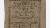 Clements trade card