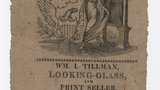 William I. Tillman trade card (label)