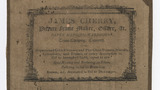 James Cherry trade card (label)