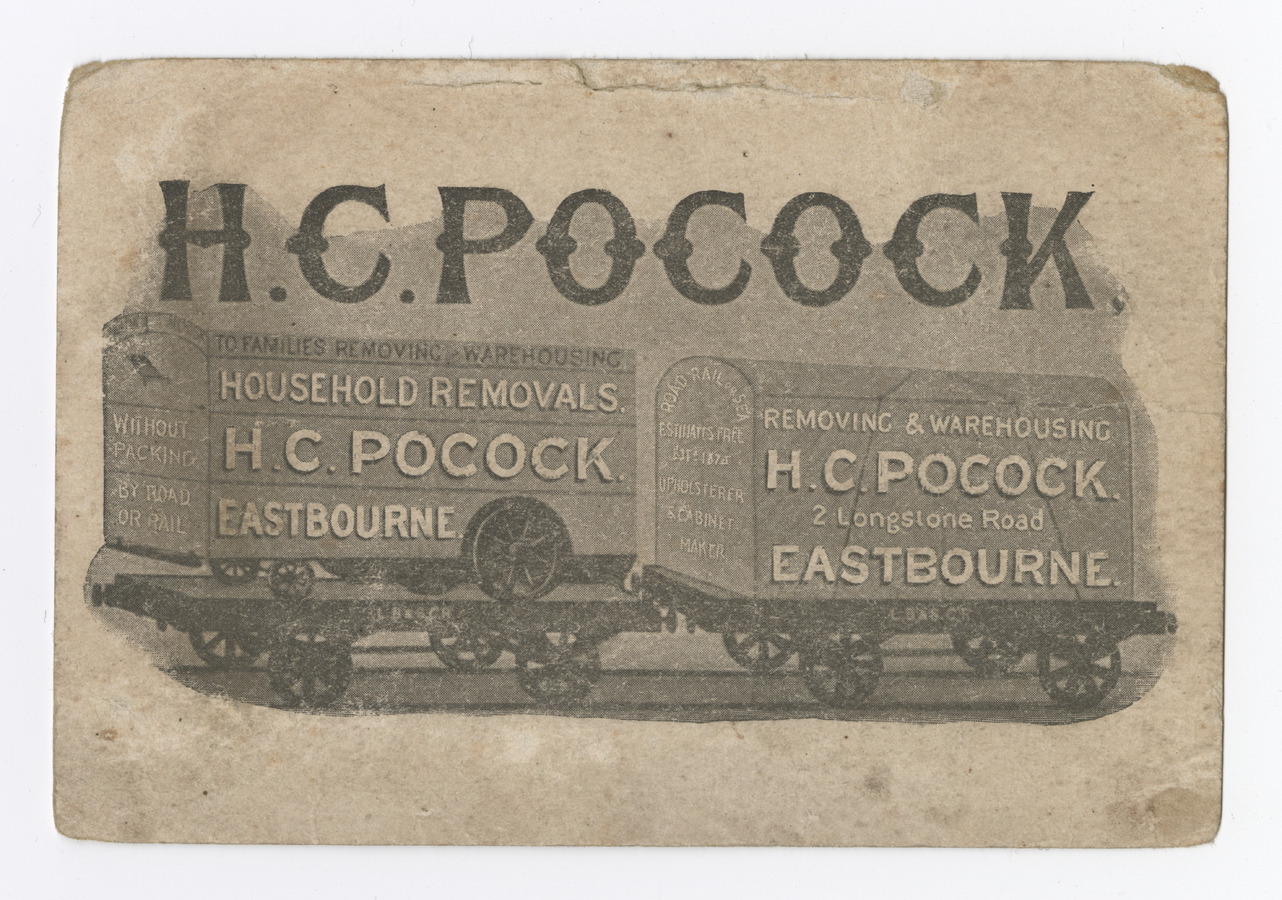 H. C. Pocock trade card - image 1