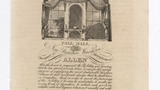 Allen trade card