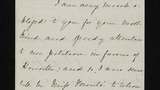 Elizabeth Gaskell Letter concerning Haworth sanitation