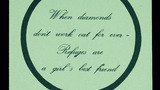 When diamonds don't work postcard