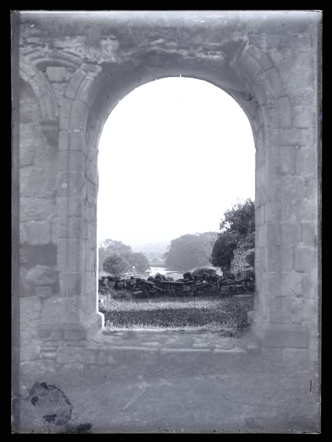 Bolton Abbey through the arch 