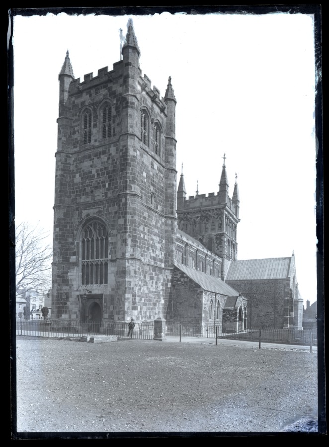 Wimborne Minster, from South West 
