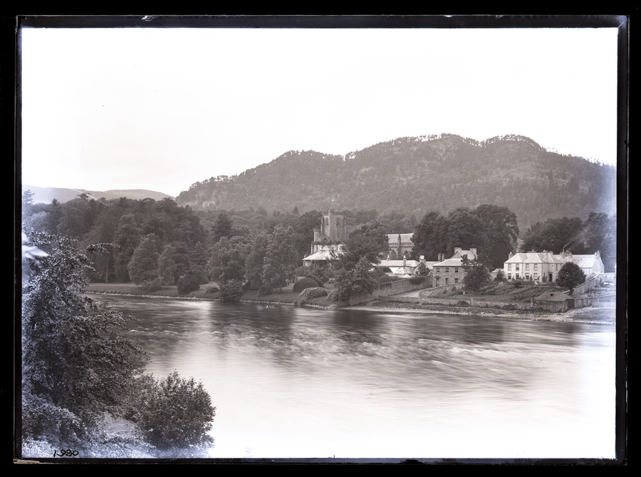 Dunkeld Cathedral, from Bridge 