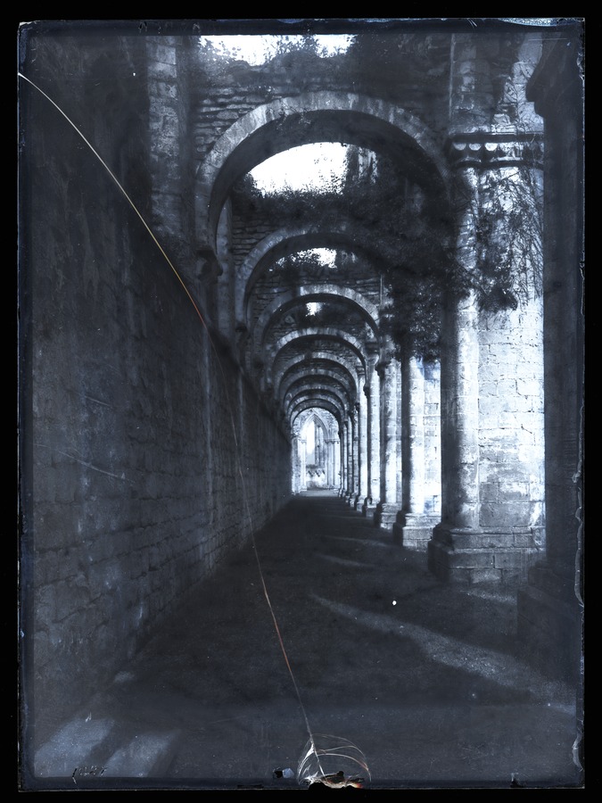 Fountains Abbey, North Aisle, West 