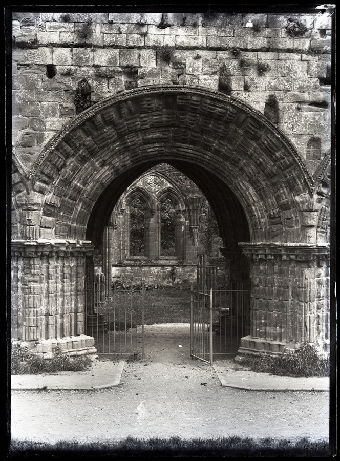 Furness Abbey, Chapter House through arch 