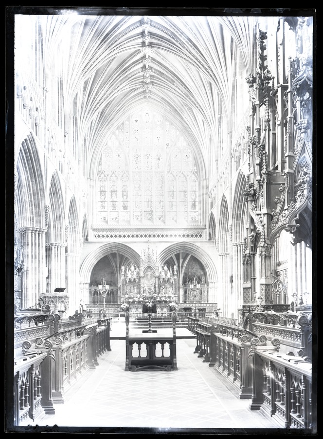 Exeter Cathedral, choir to East 