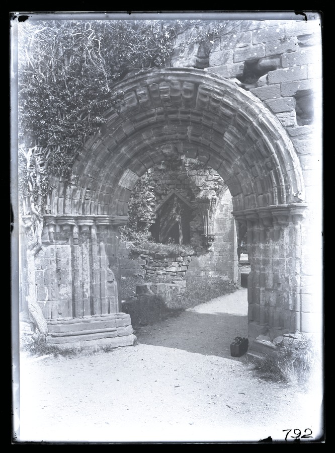 Furness Abbey, Lady Chapel through arch 