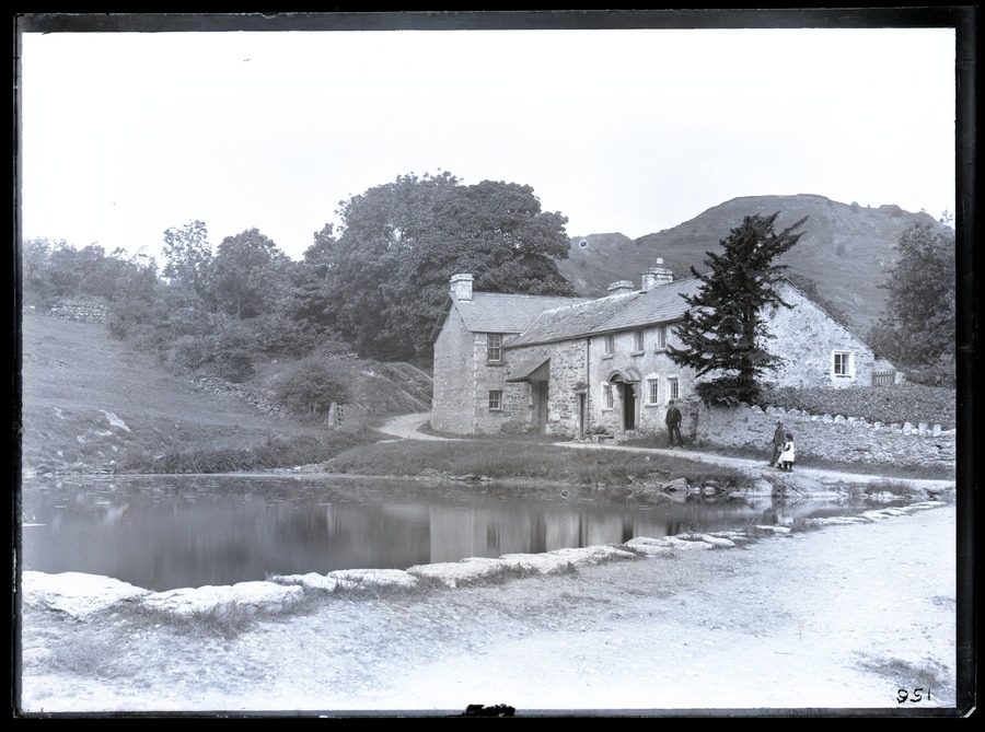 Lindale, old cottage and dam 