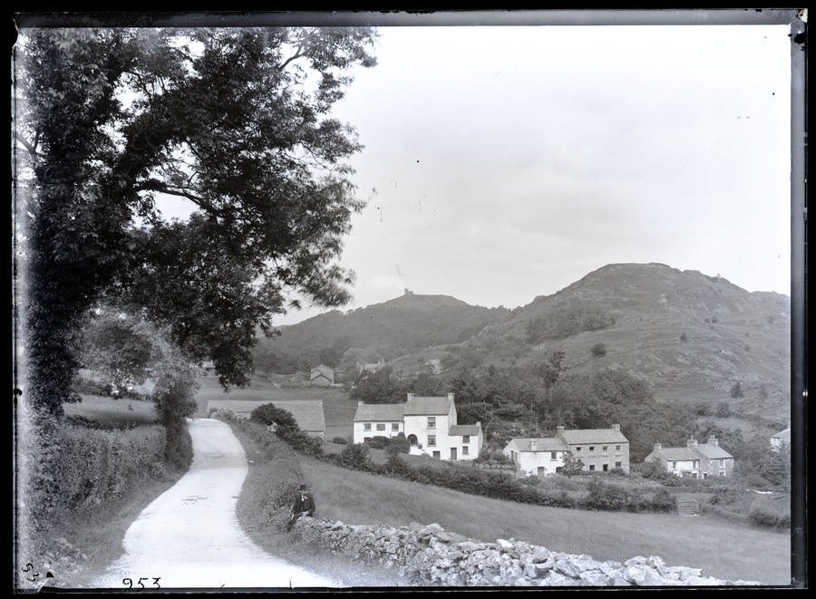 Lindale, from road towards Ellec House 
