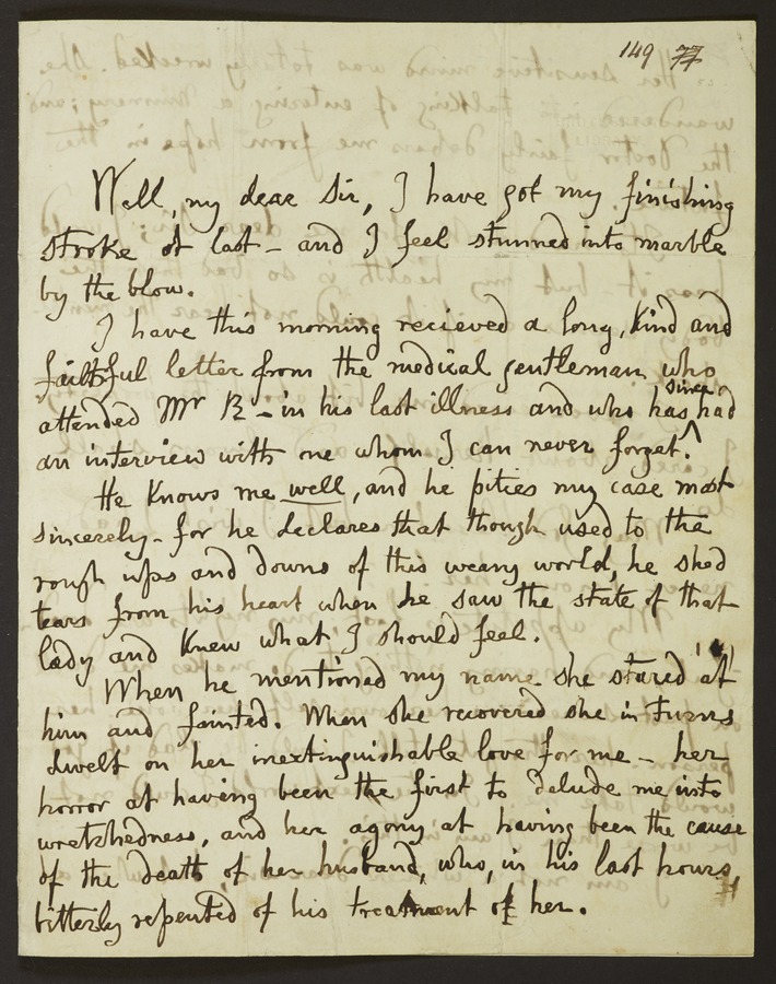Letter. Image credit Leeds University Library