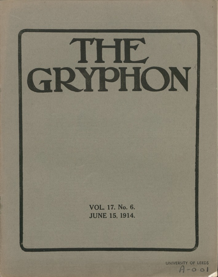 The Gryphon, volume 17 issue 6 Image © University of Leeds