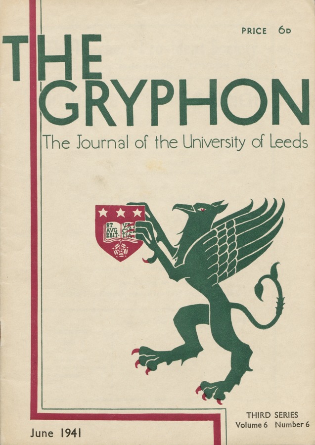The Gryphon: Third Series, volume 6 issue 6 Image © University of Leeds