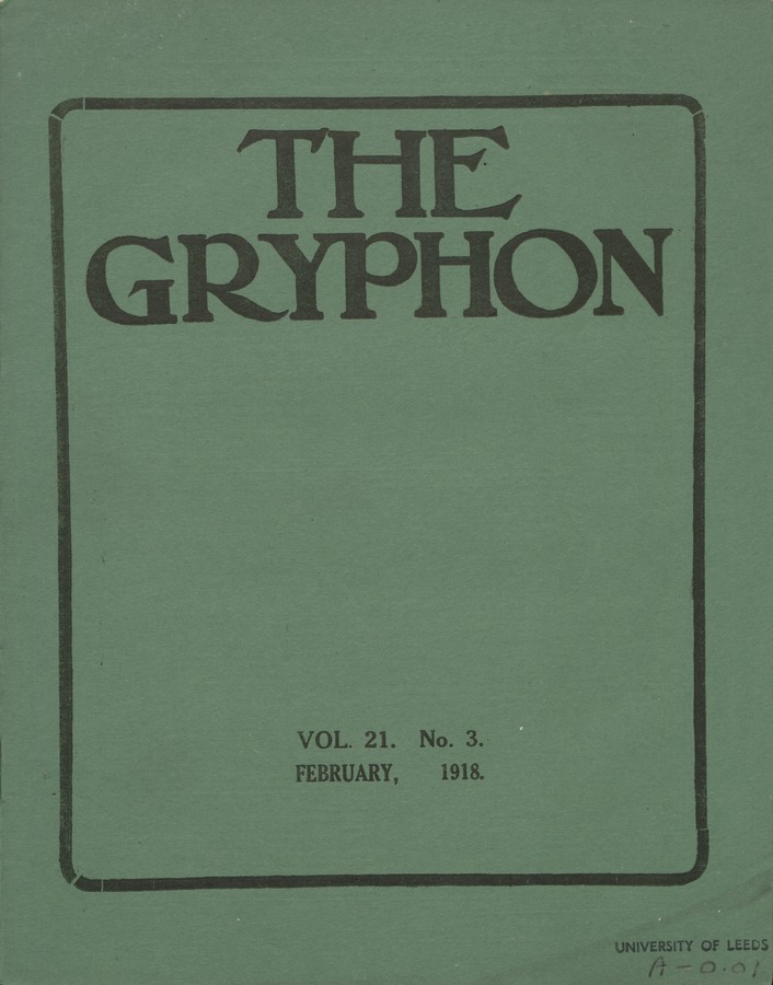 The Gryphon, volume 21 issue 3 Image © University of Leeds