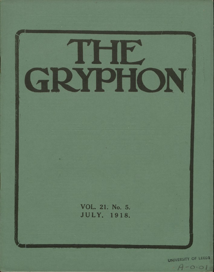 The Gryphon, volume 21 issue 5 Image © University of Leeds