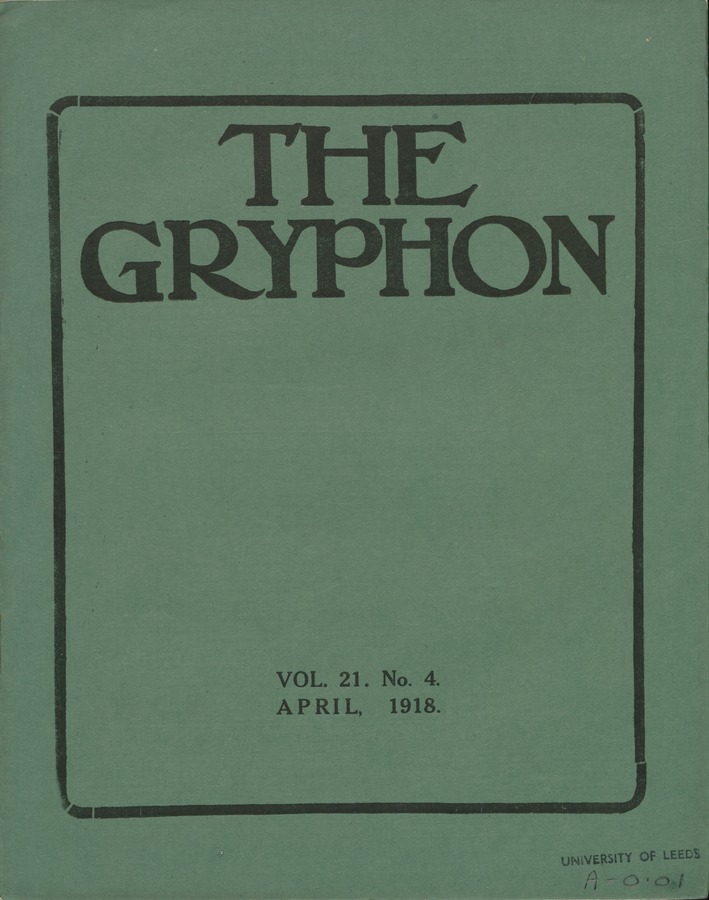 The Gryphon, volume 21 issue 4 Image © University of Leeds