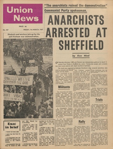 Union News, issue 367 Image © University of Leeds