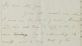 Letter from Charlotte Brontë to Mrs Gore