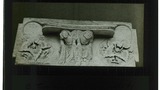 Misereres, Ely, B. Two monks sitting side by side hands on knees L+R. Leaves