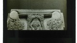 Misereres, Ely, B. Bearded man standing on his hands L. Man fiddling, jester with staff R. Two men fighting with swords