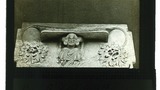 Misereres, Ely B. A man seated, L+R Leaves