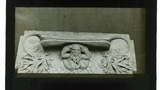 Misereres, Ely, B. Man kneeling, robed L+R, Leaves
