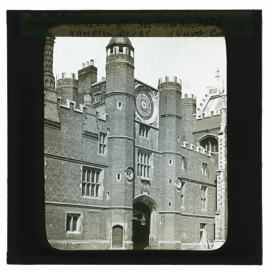 Castles etc, Hampton Court (Velvet Court) Â© University of Leeds