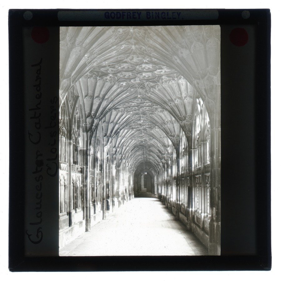 Gloucester Cathedral cloisters Â© University of Leeds