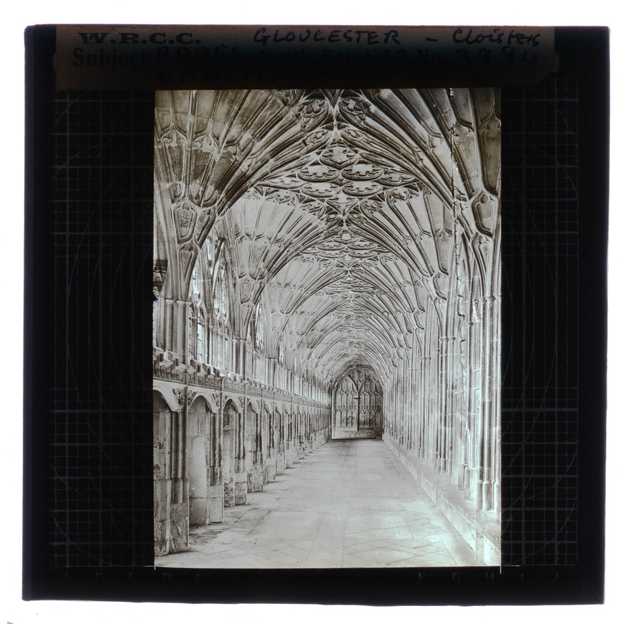 Gloucester [cathedral], cloisters. Roofs and vaultings Â© University of Leeds