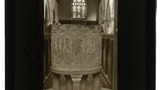 Ingleton Church, Norman font (East side)