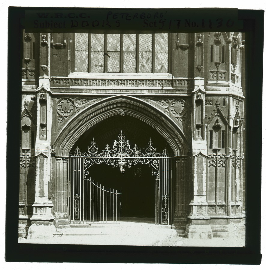 Doors, Peterborough Â© University of Leeds